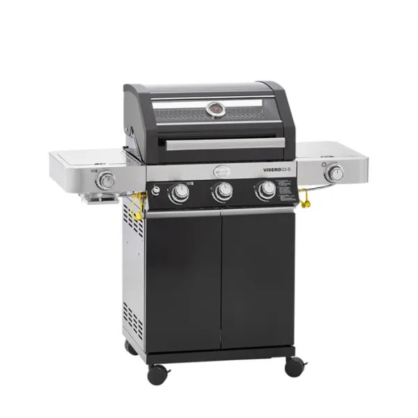 Rösle BBQ gasgrill - Videro G3-s - 3 hovedbrændere